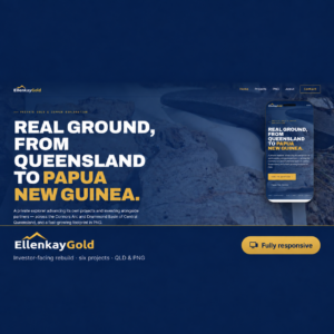 Ellenkay Gold Responsive Website