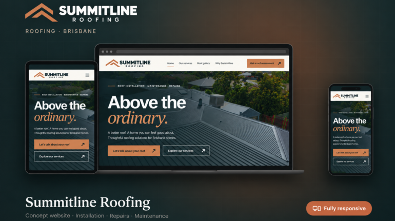 Summitline Responsive Website